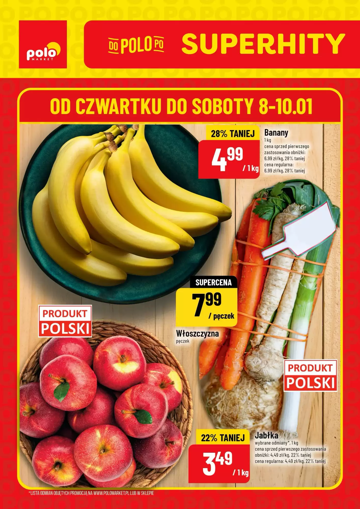 Polomarket gazetka 08/01/2026 – 10/01/2026