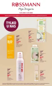 Rossmann gazetka 15/01/2026 – 21/01/2026