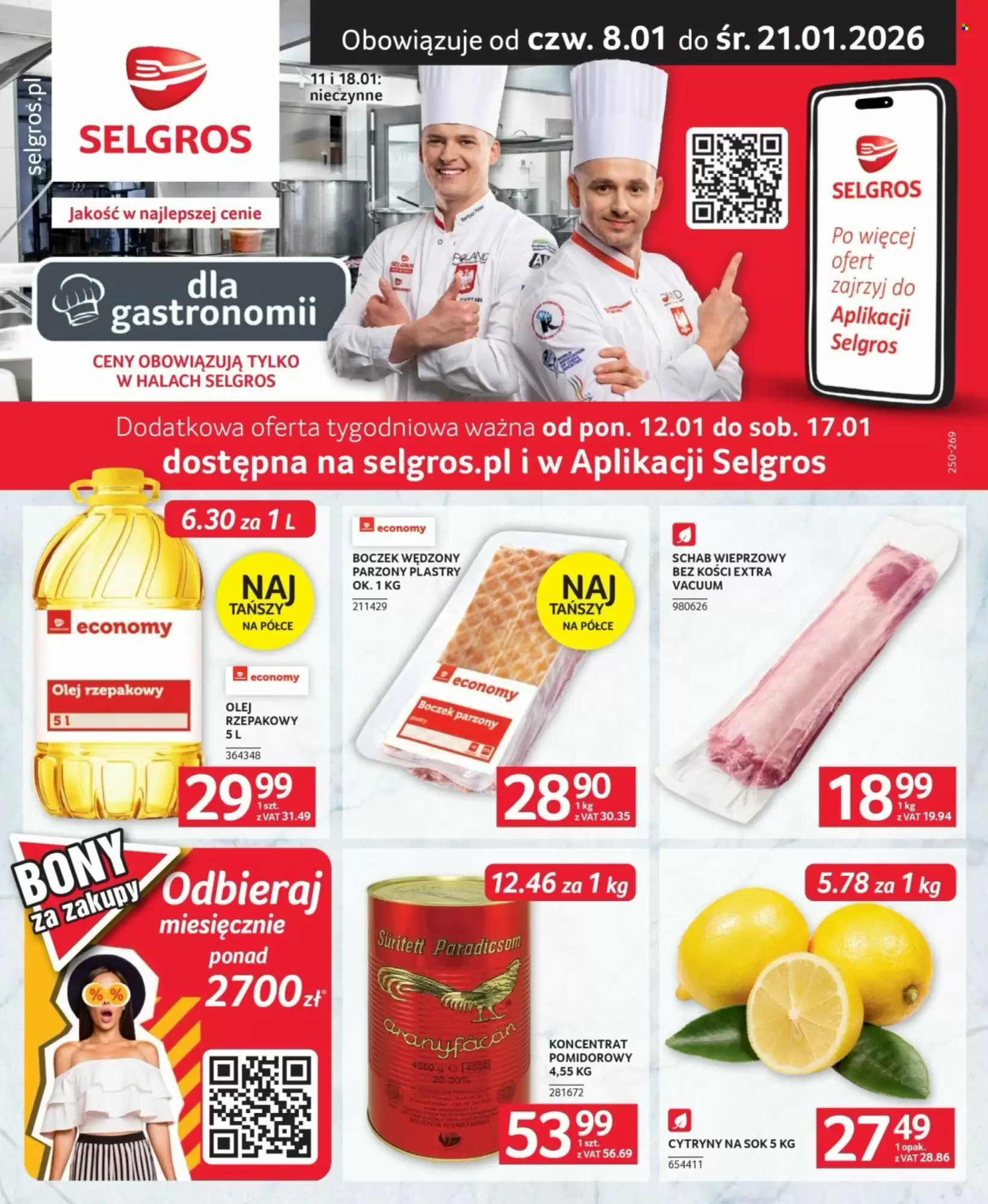 Selgros gazetka 08/01/2026 – 21/01/2026