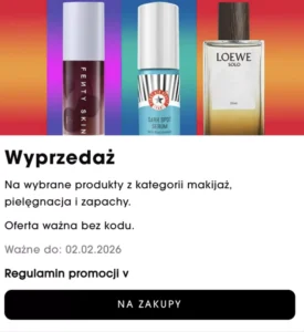 Sephora gazetka 01/01/2026 – 02/02/2026