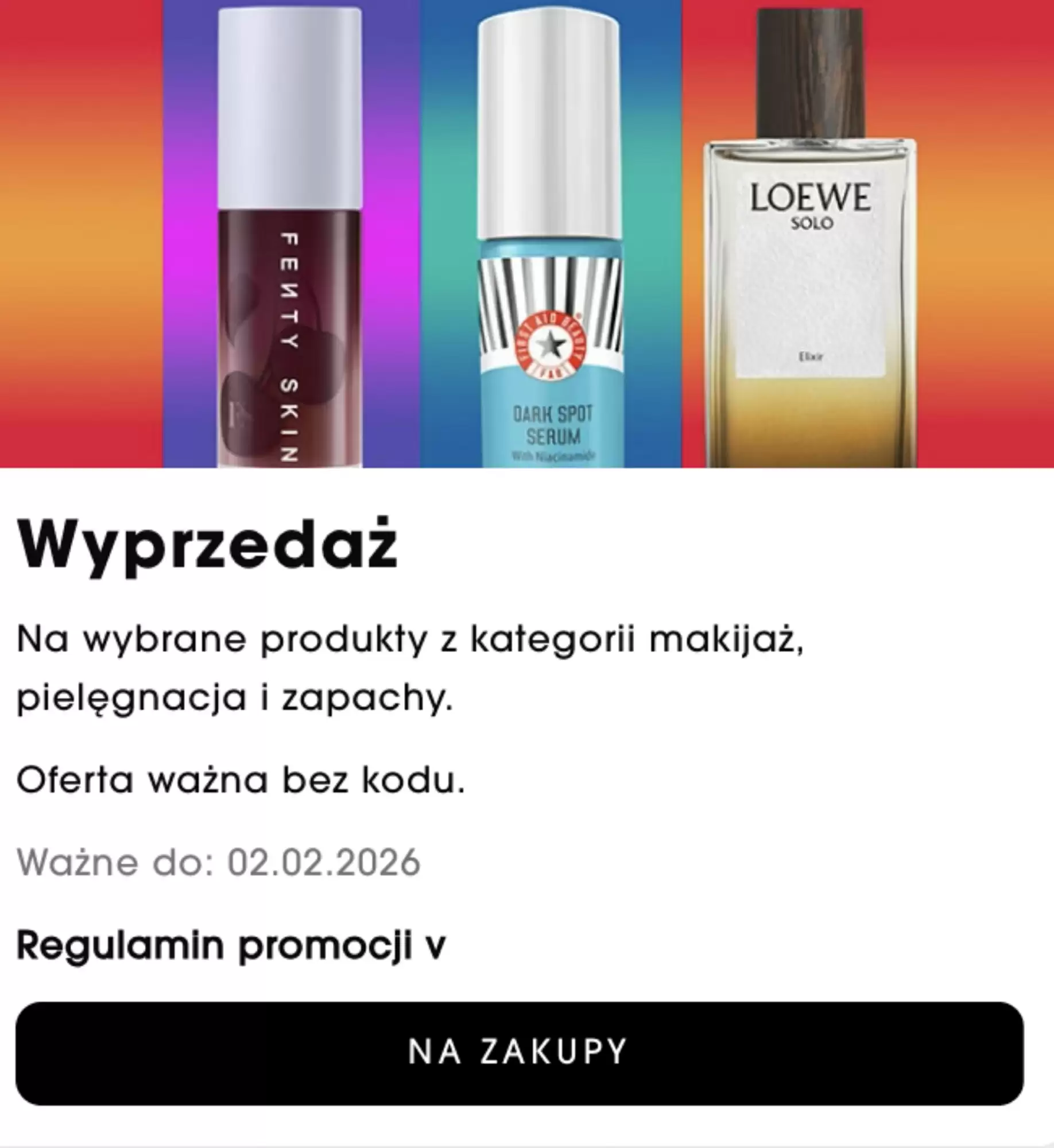 Sephora gazetka 01/01/2026 – 02/02/2026