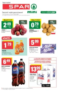 SPAR mini gazetka 07/01/2026 – 18/01/2026