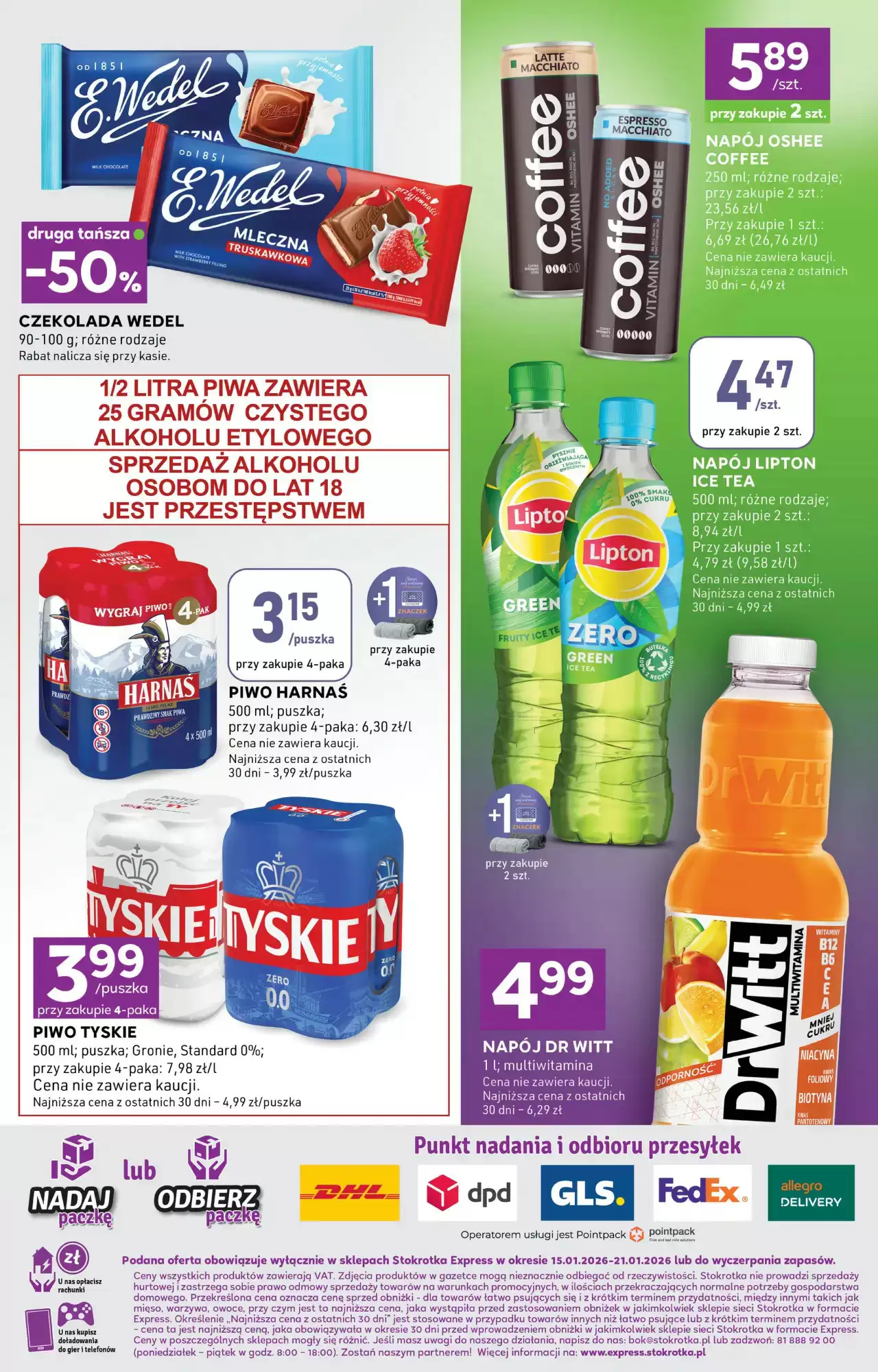 Stokrotka Express gazetka 15/01/2026 – 21/01/2026
