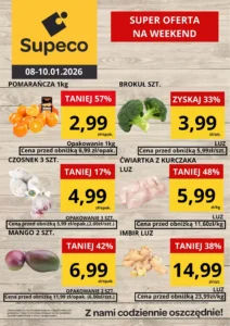 Supeco gazetka 08/01/2026 – 10/01/2026