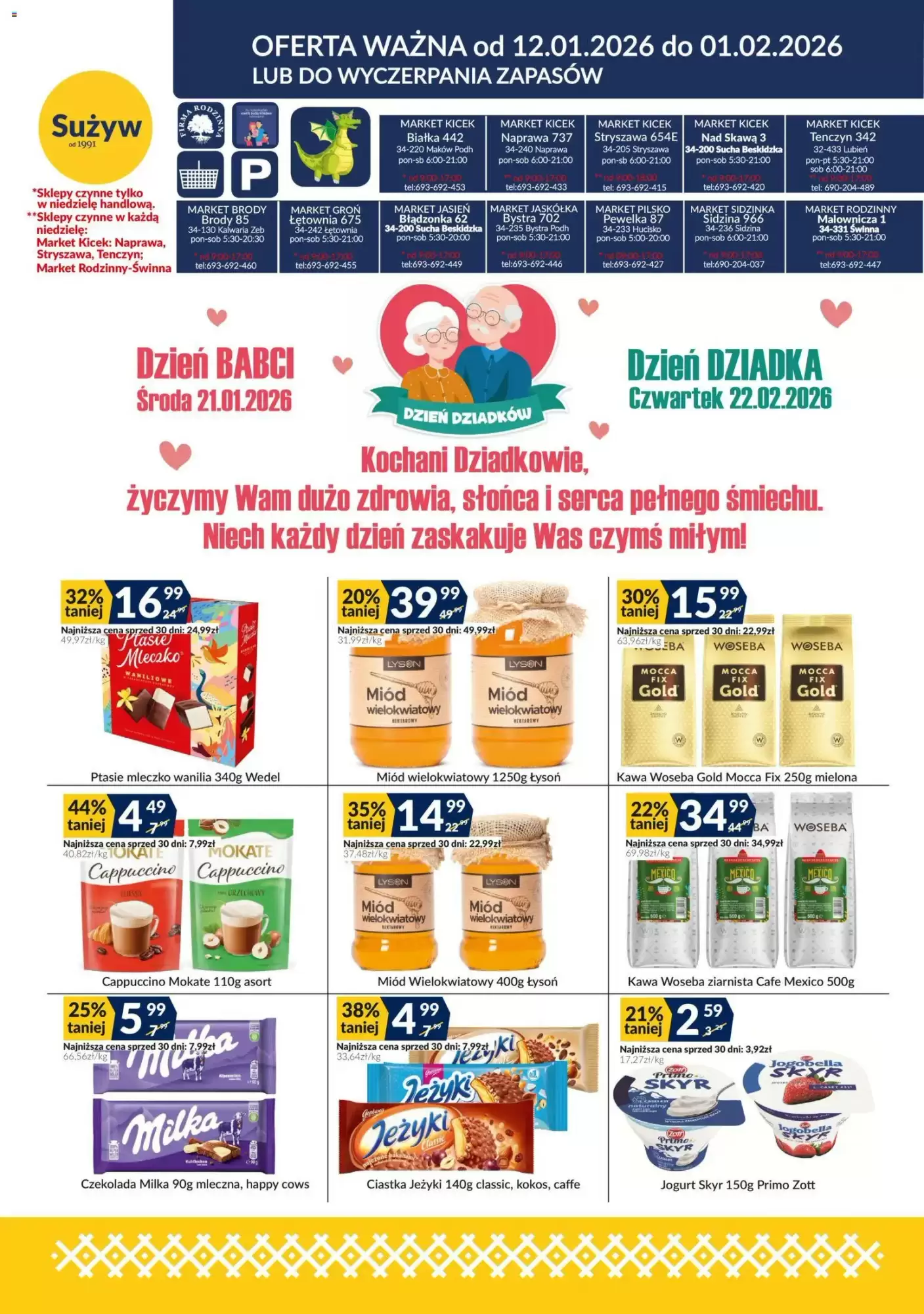 Sużyw gazetka 12/01/2026 – 01/02/2026