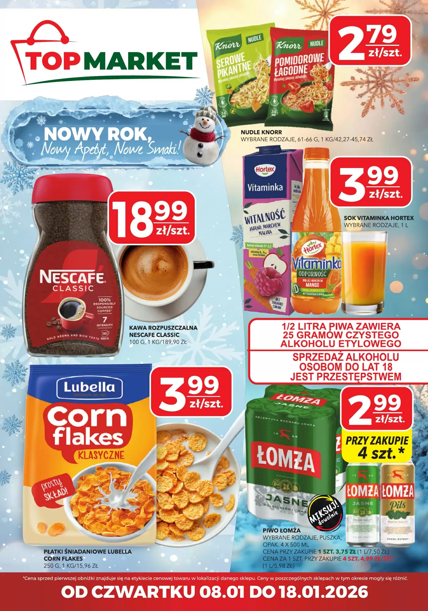 Top Market gazetka 08/01/2026 – 18/01/2026