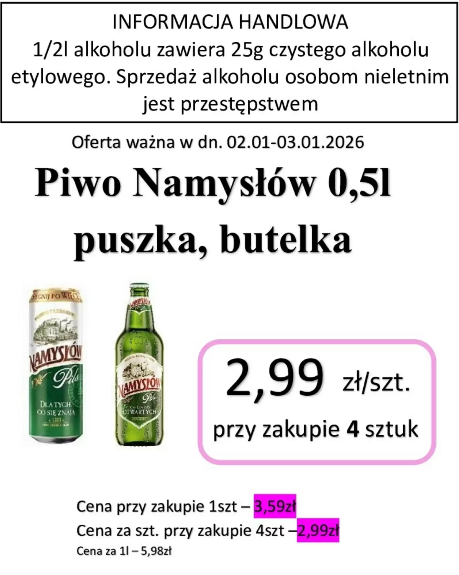 Vobiano gazetka 02/01/2026 – 03/01/2026