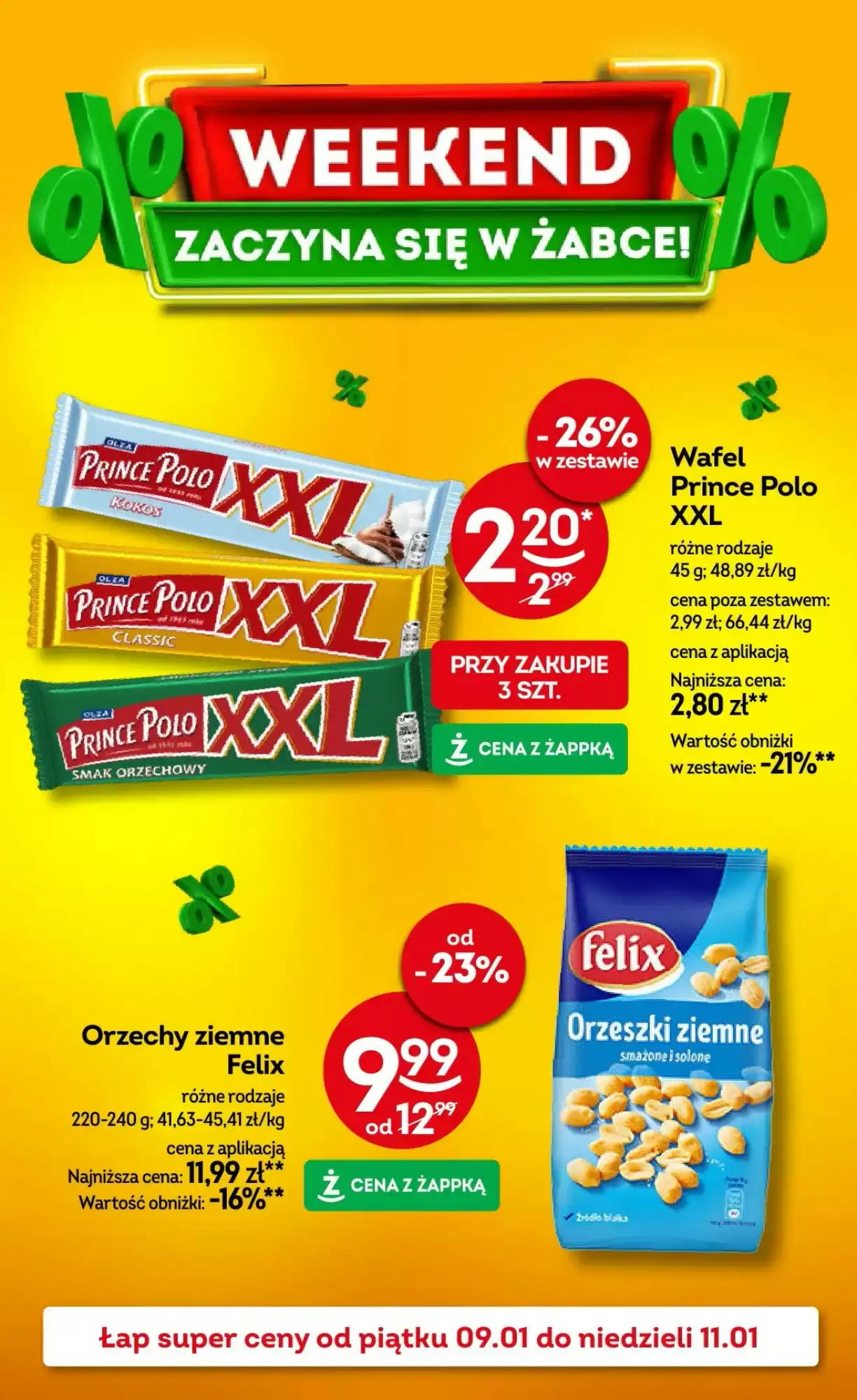 Żabka gazetka 09/01/2026 – 11/01/2026