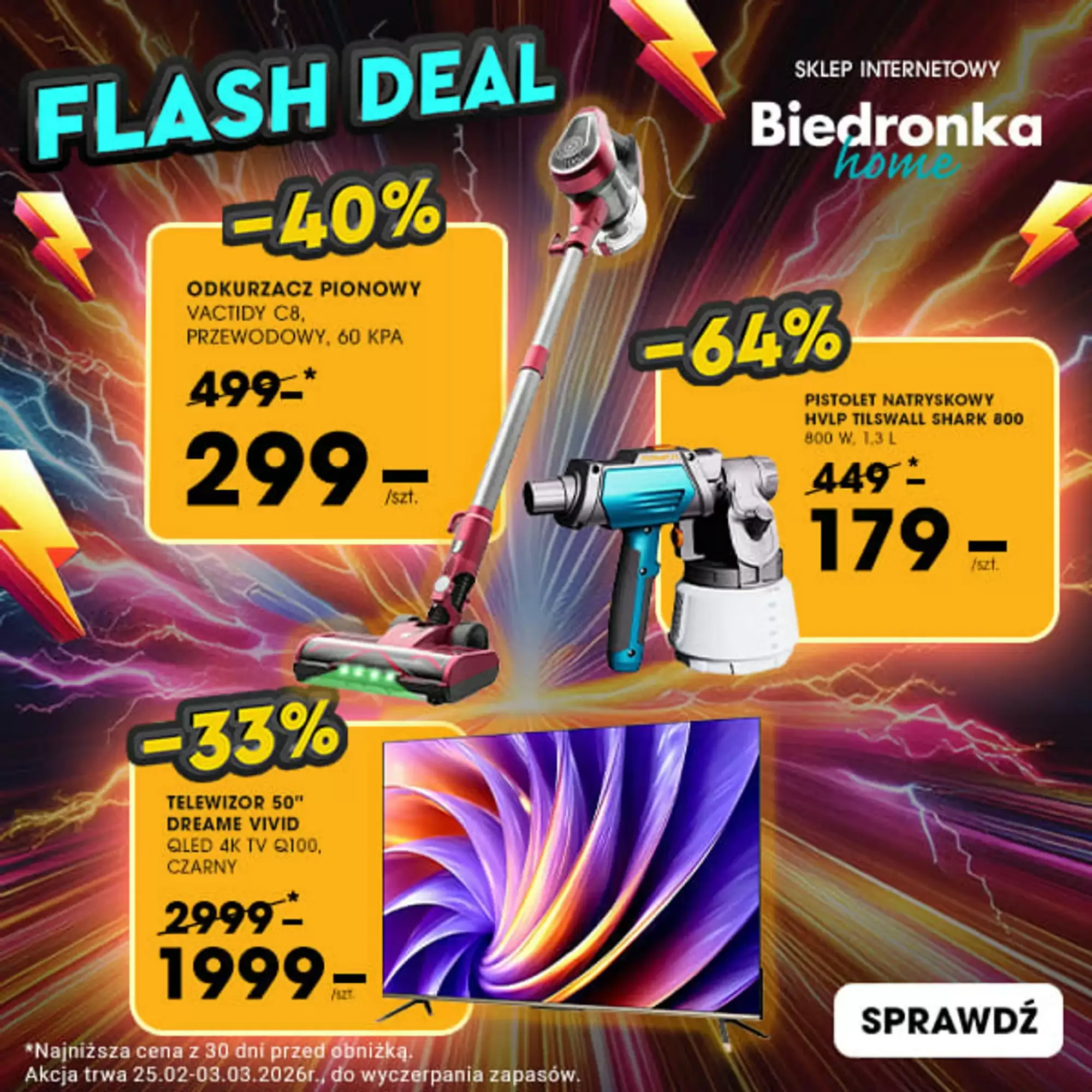 Biedronka gazetka 25/02/2026 – 03/03/2026