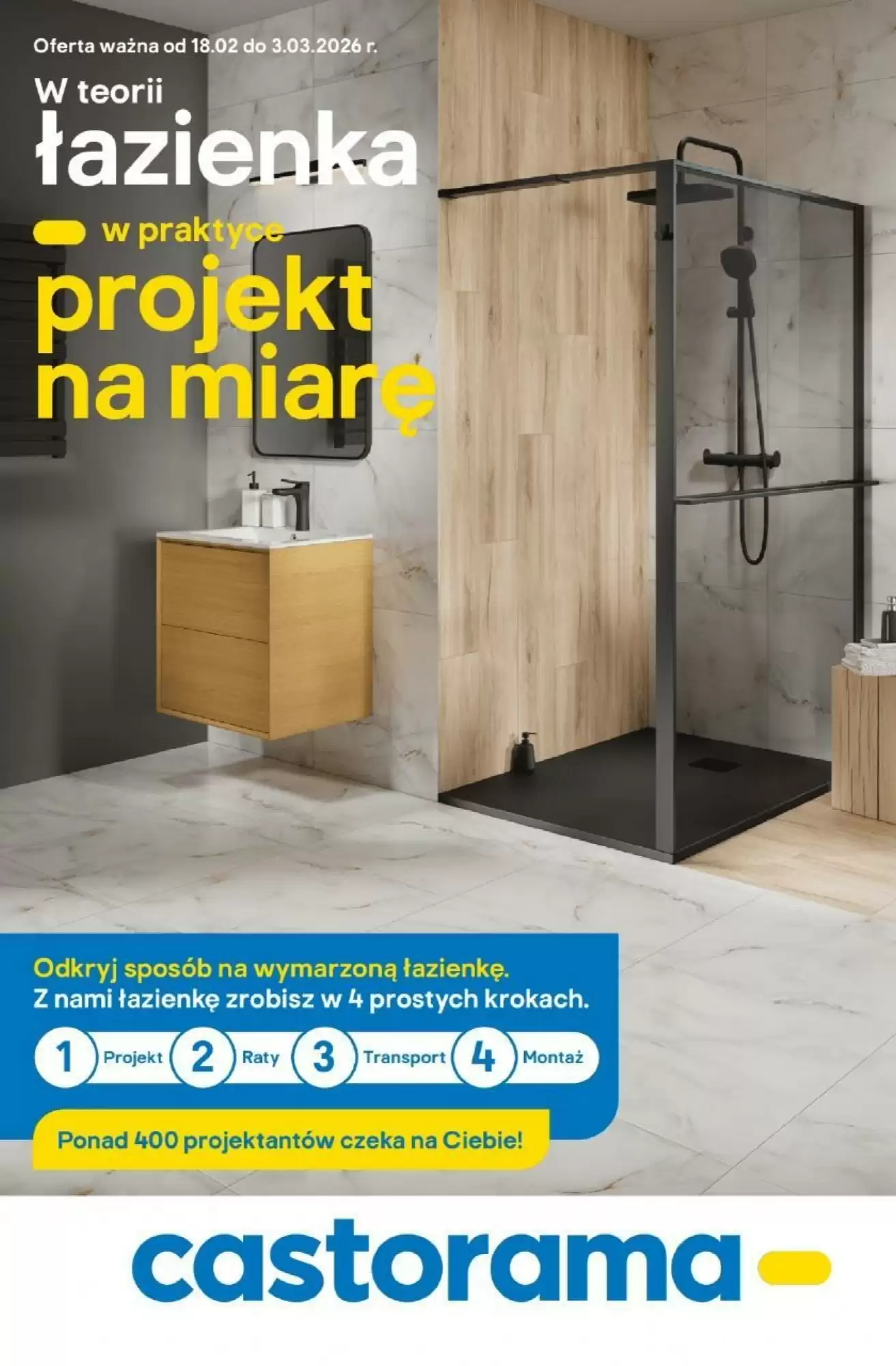 Castorama gazetka 18/02/2026 – 03/03/2026