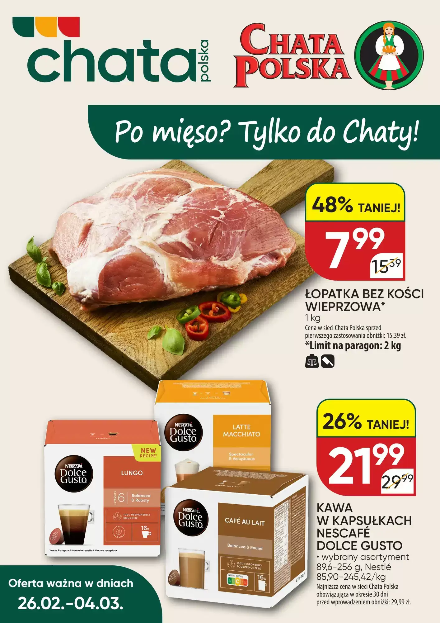 Chata Polska gazetka 26/02/2026 – 04/03/2026