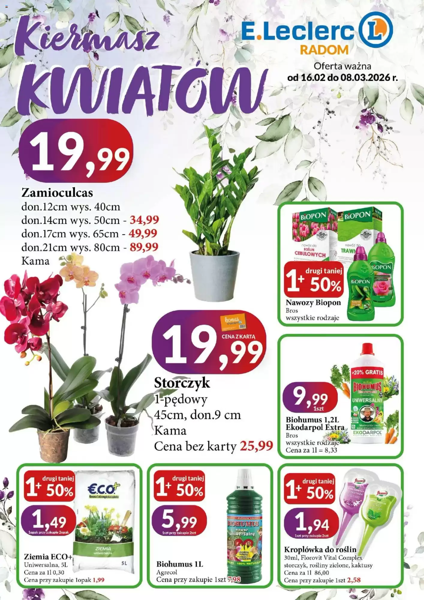 E.Leclerc gazetka 16/02/2026 – 08/03/2026
