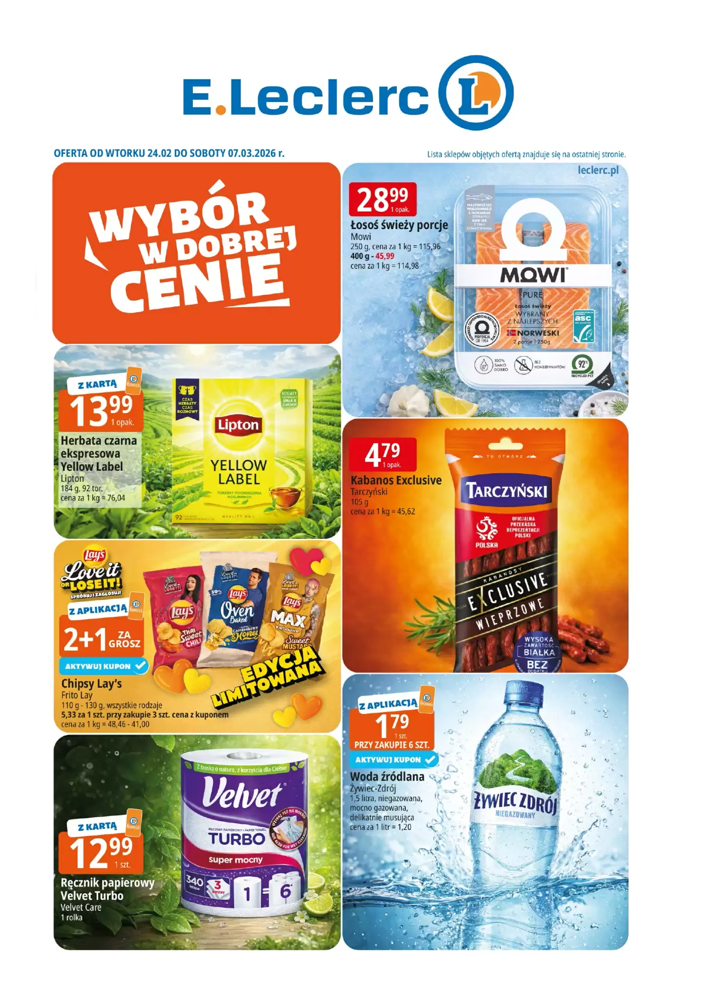 E.Leclerc gazetka 24/02/2026 – 07/03/2026