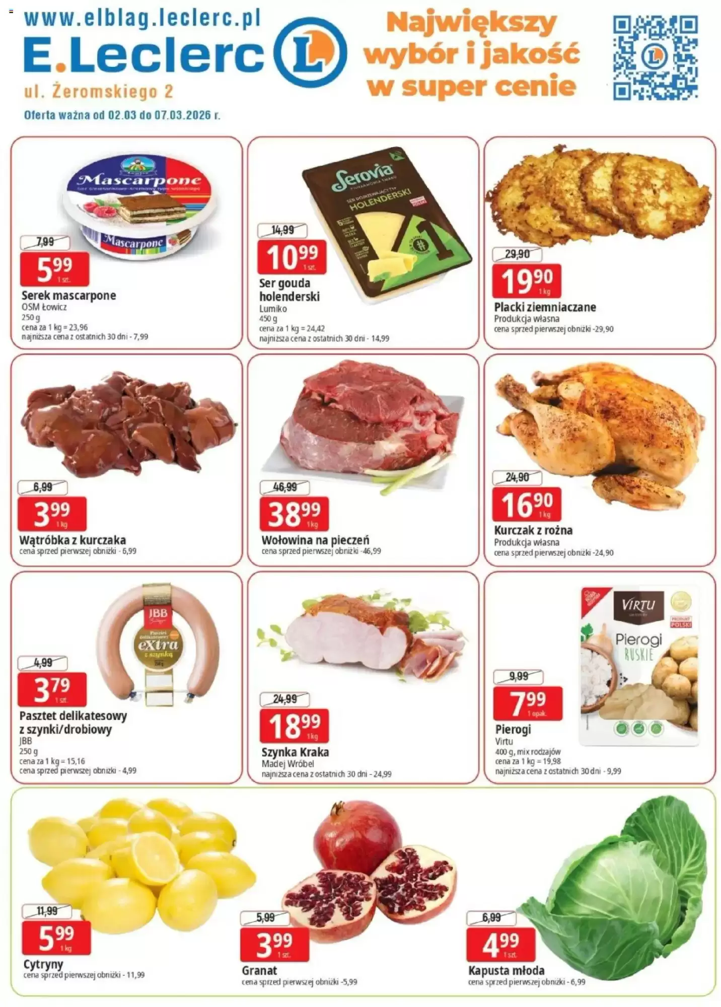 E.Leclerc gazetka 02/03/2026 – 07/03/2026