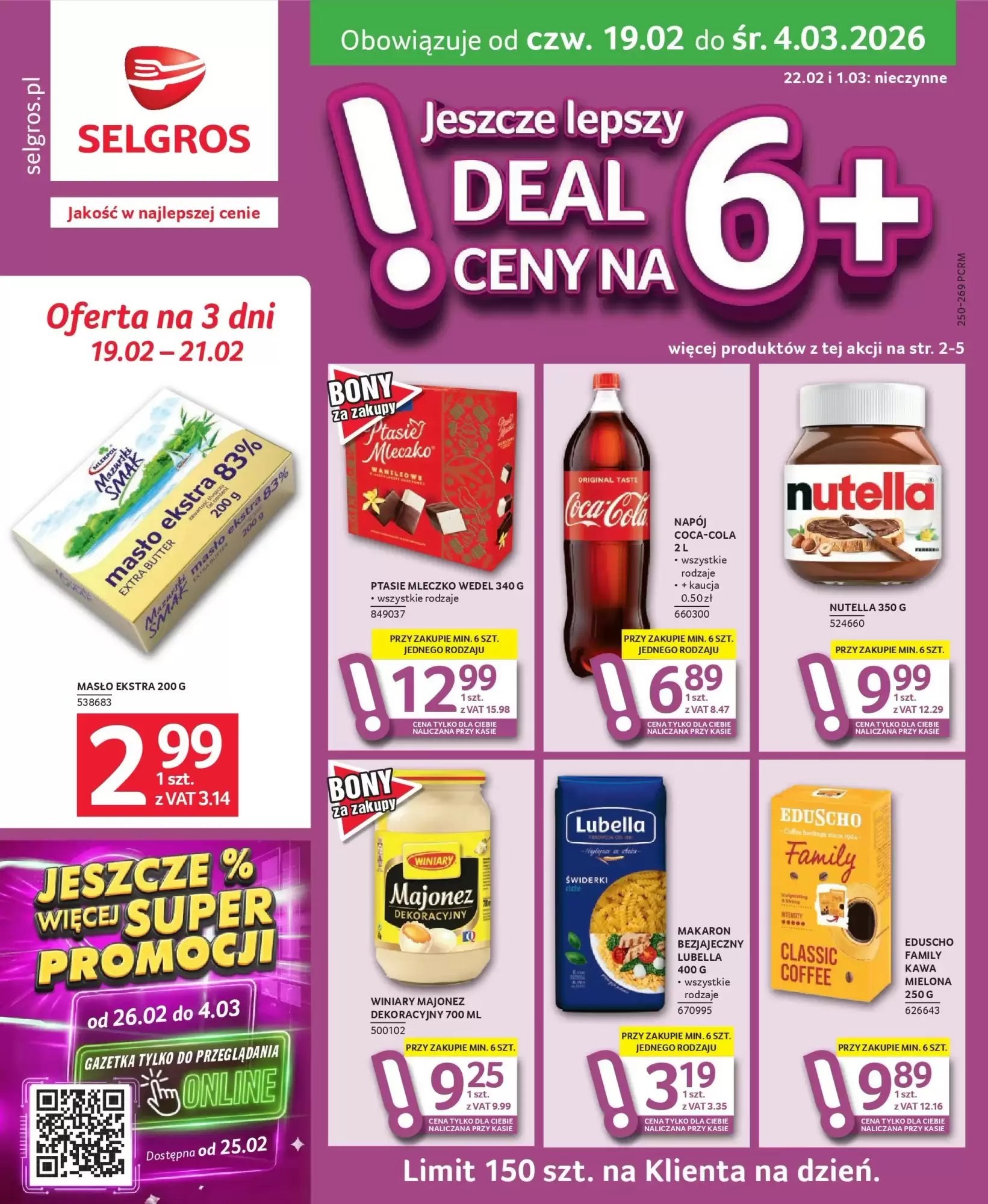 Selgros gazetka 19/02/2026 – 04/03/2026