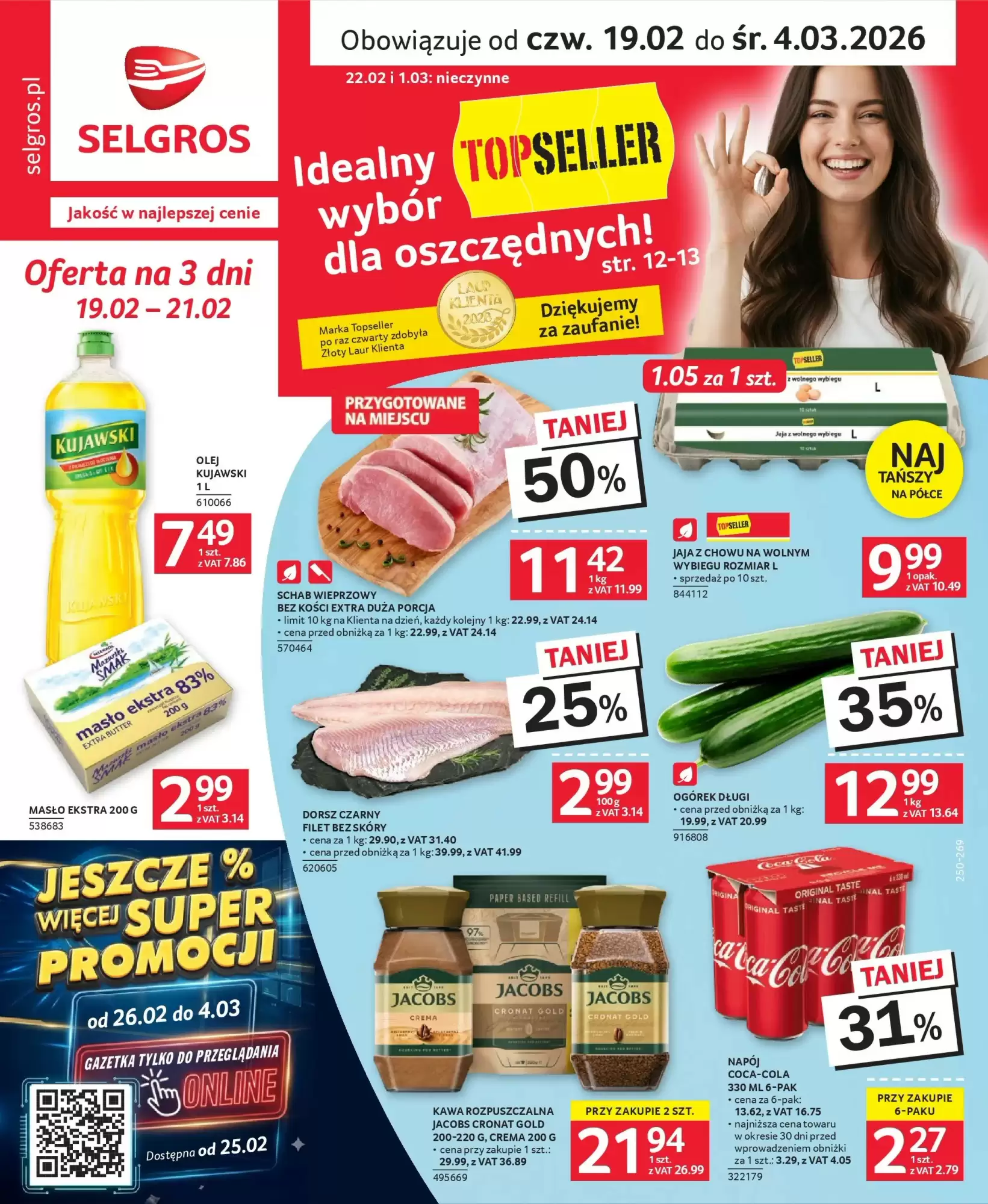 Selgros gazetka 19/02/2026 – 04/03/2026