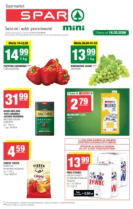 SPAR mini gazetka 18/02/2026 – 01/03/2026