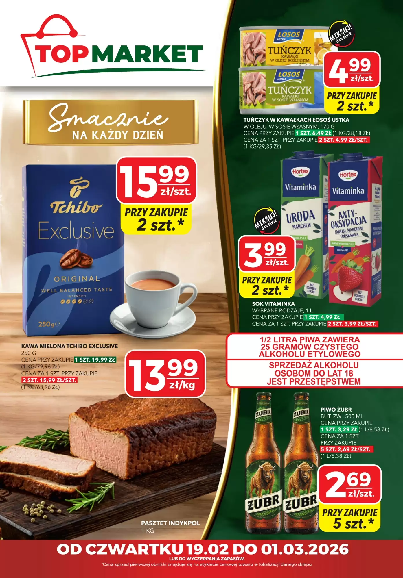 Top Market gazetka 19/02/2026 – 01/03/2026