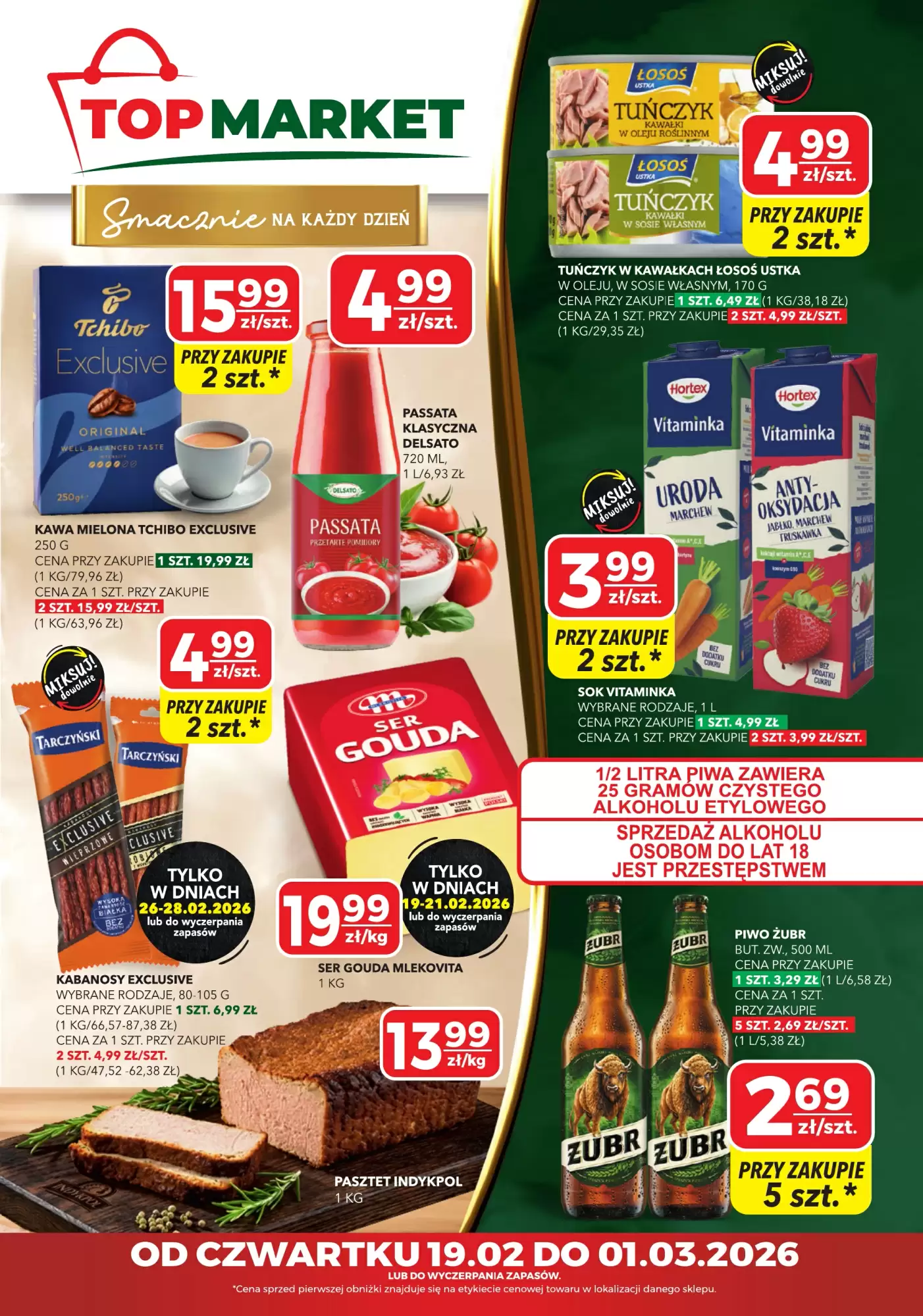 Top Market gazetka 19/02/2026 – 01/03/2026