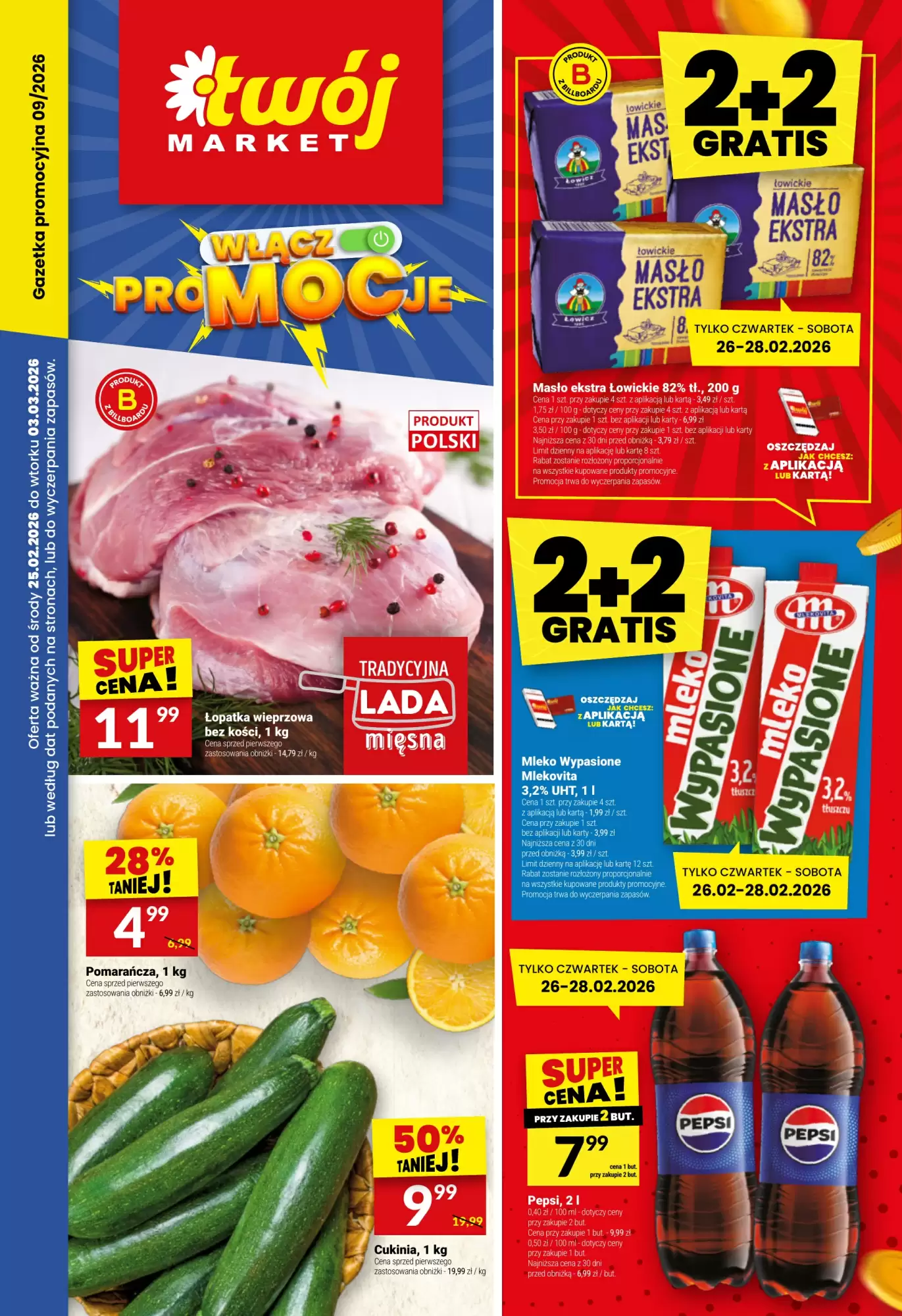 Tw&oacute;j Market gazetka 25/02/2026 – 03/03/2026