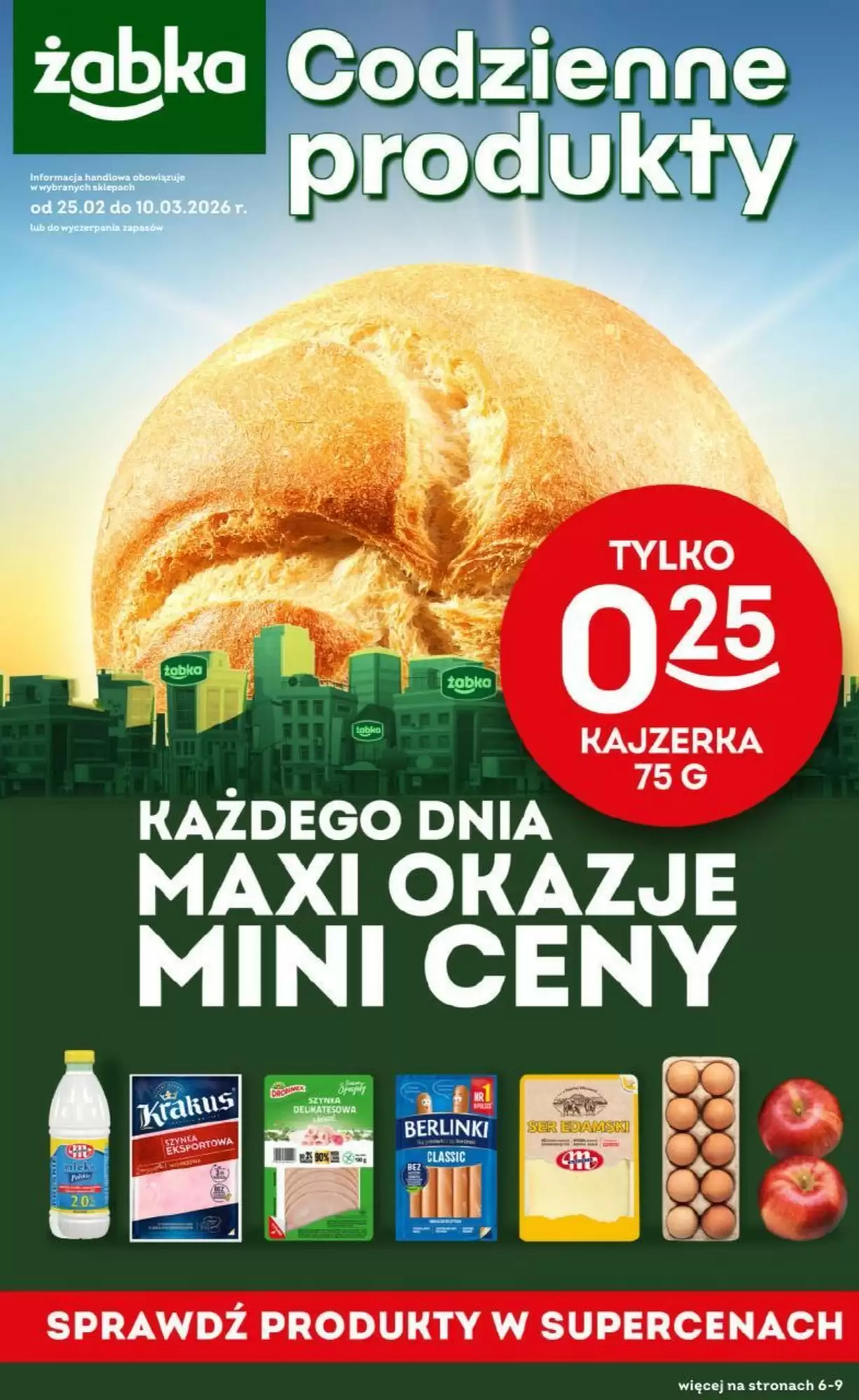 Żabka gazetka 25/02/2026 – 10/03/2026