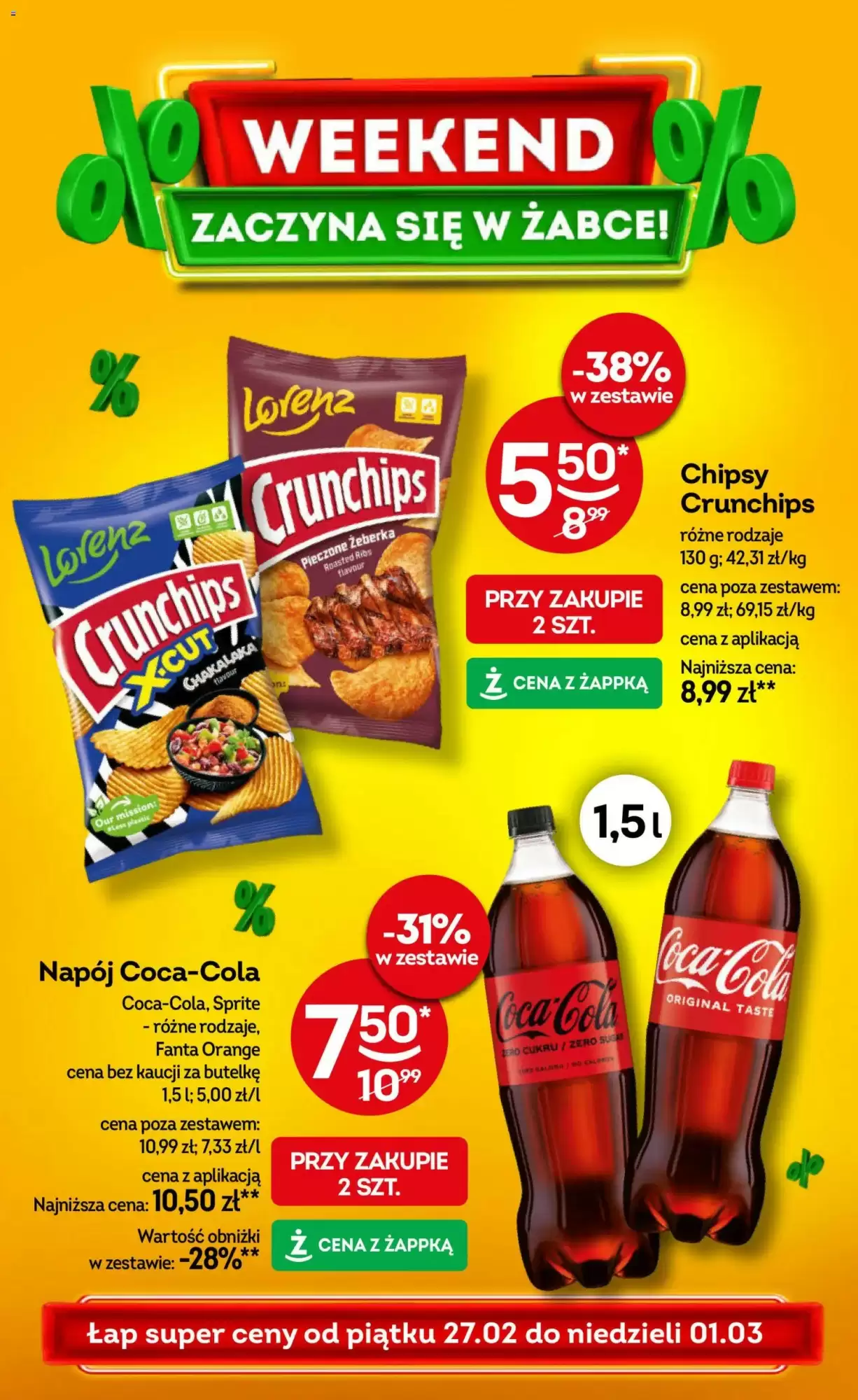 Żabka gazetka 27/02/2026 – 01/03/2026